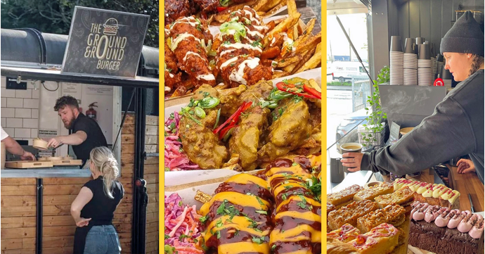 Street food pop-up party brings feasting tables and DJ to Gloucester