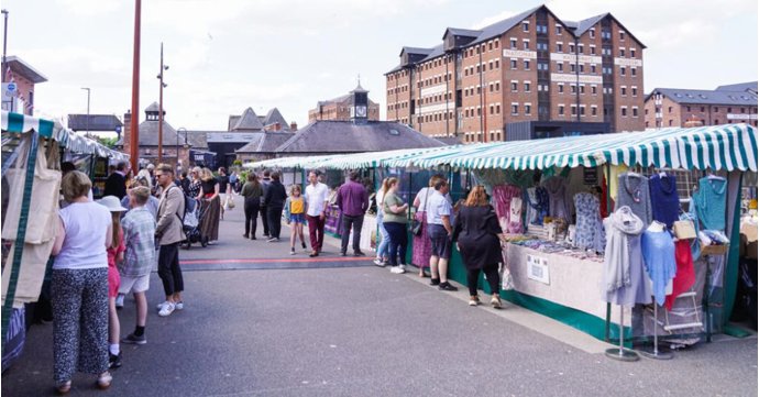 August Orchard Street Market at Gloucester Quays