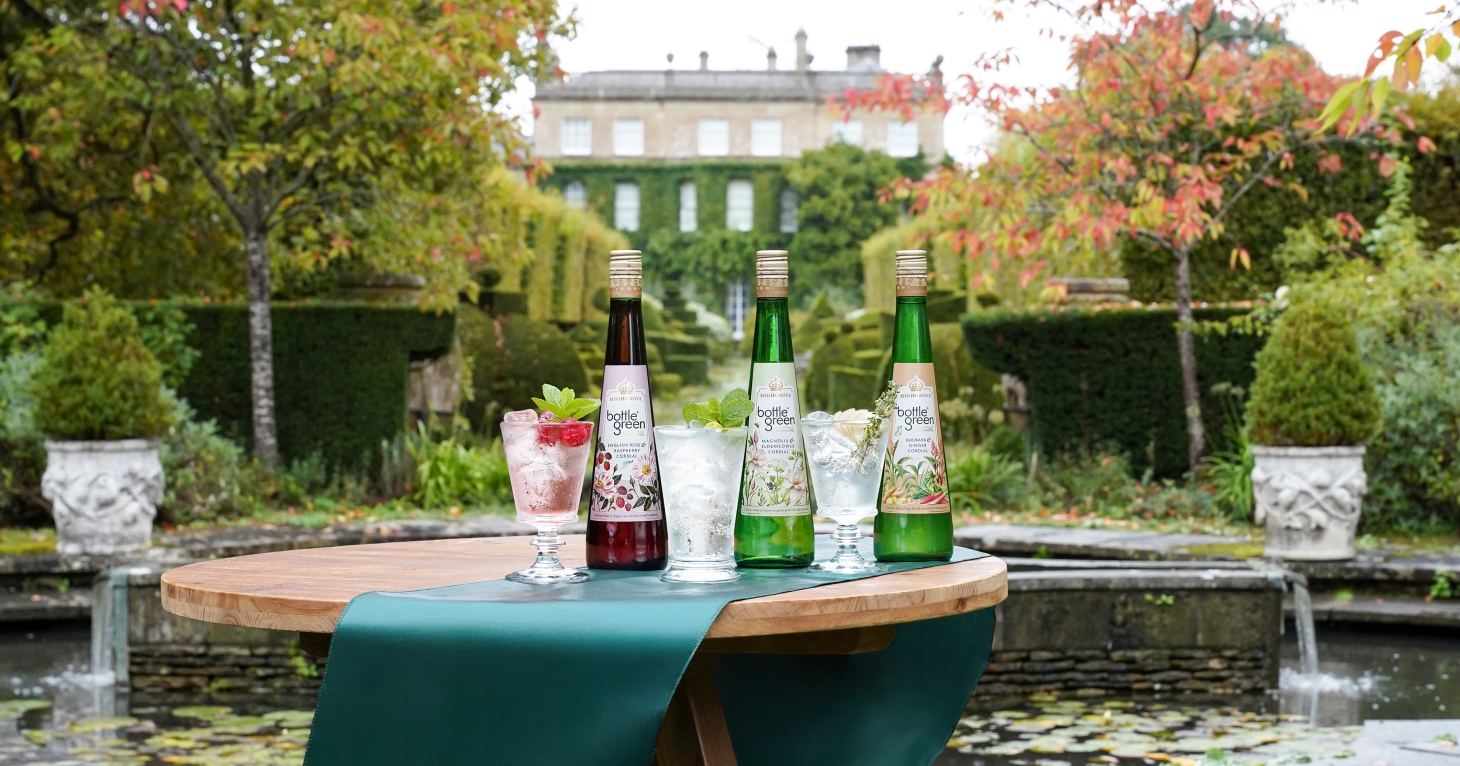Cotswolds icons bottlegreen and Highgrove unite to launch a luxurious new drinks range