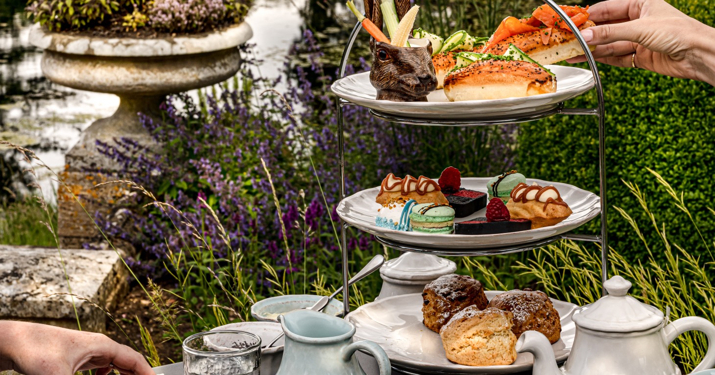 Win a festive afternoon tea for four at one of the Cotswolds' best luxury hotels