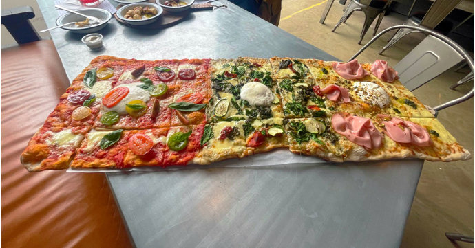 Fat Toni's introduces metre-long pizzas at its new Stroud restaurant