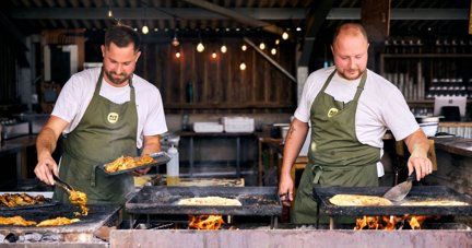 Rotisserie feasts and roaring fires: Pit Kitchen opens a new dining experience in the Cotswolds