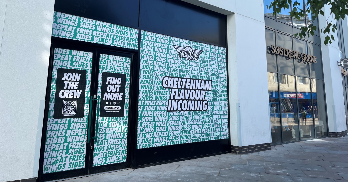 Wingstop UK reveals official opening date for its first Gloucestershire restaurant at Cheltenham's Brewery Quarter