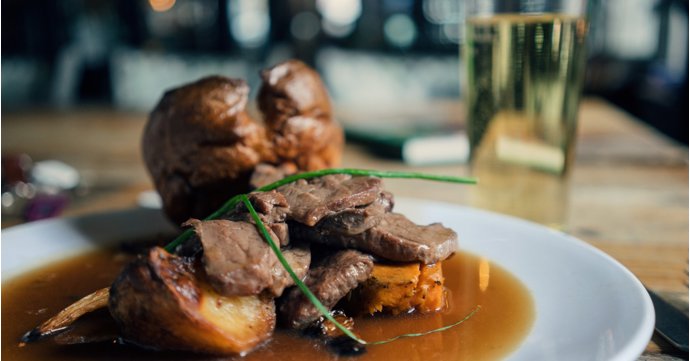 Enjoy a Sunday roast with a side of stand-up at The White Hart Inn