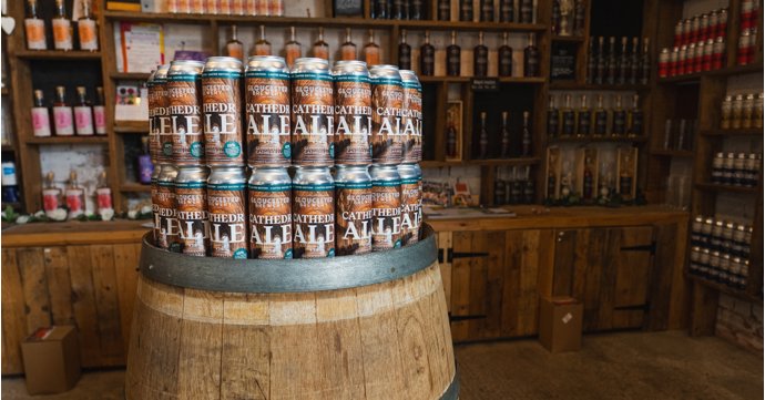 Gloucester Cathedral collaborates with Gloucester Brewery to launch new beer