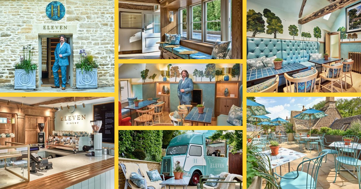 New cafe designed by Laurence Llewelyn-Bowen opens in Bibury