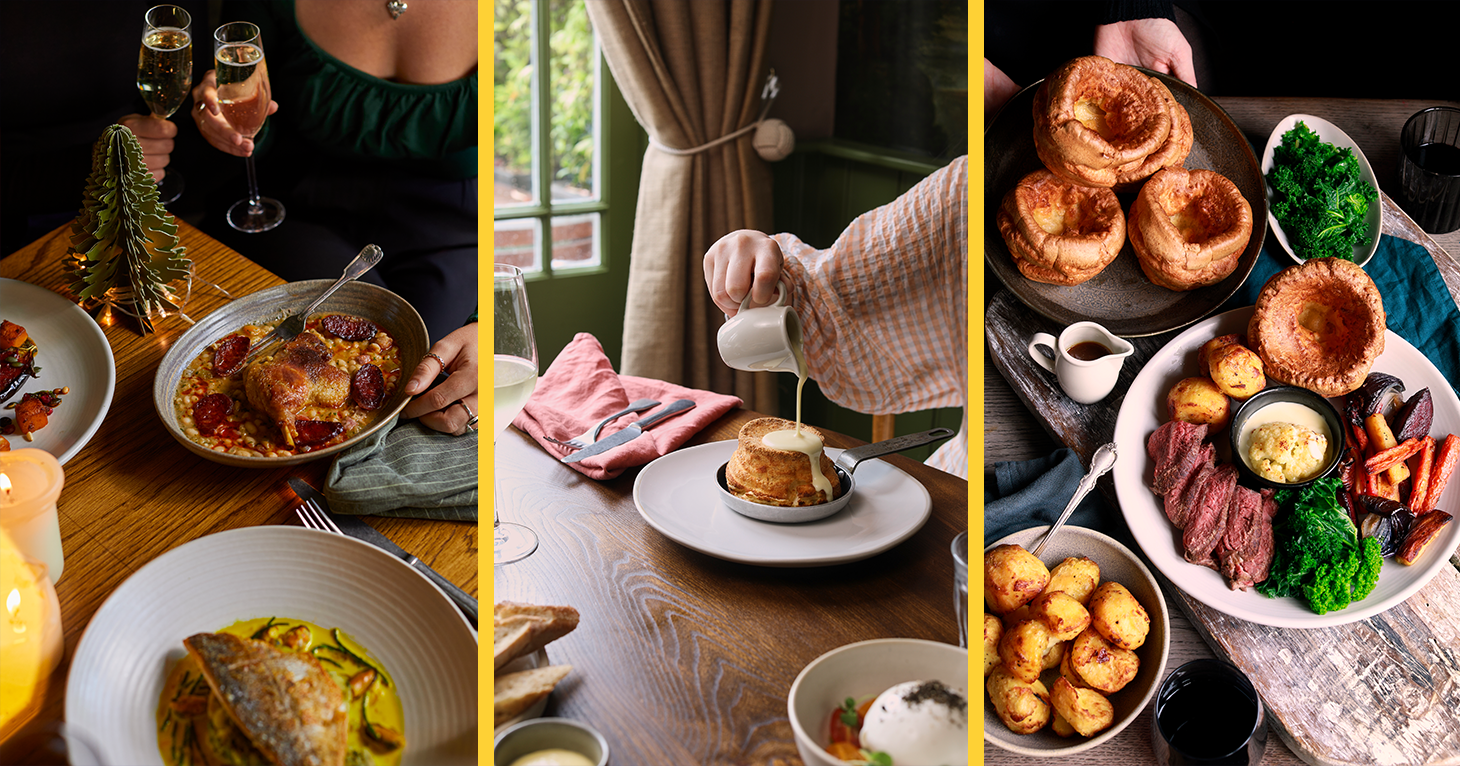 Legendary Sunday lunches and festive dining on the menu at The King's Arms in Prestbury