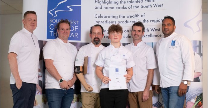 Young Gloucestershire chef wins regional competition and work experience with Michelin-starred chef