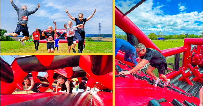 Take on 'the world's biggest' inflatable obstacle course for Midlands Air Ambulance Charity