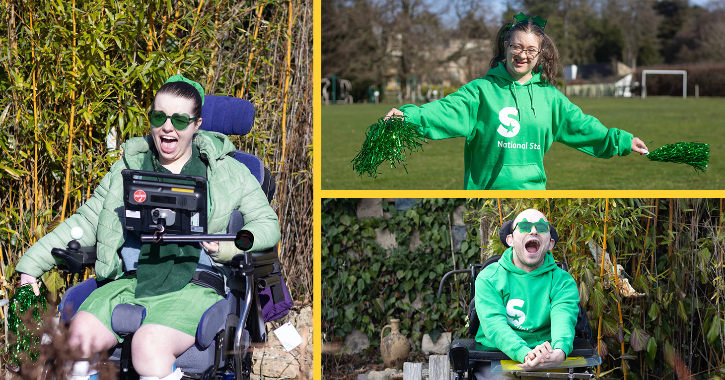 Wear green for the day to help people with disabilities in Gloucestershire realise their potential