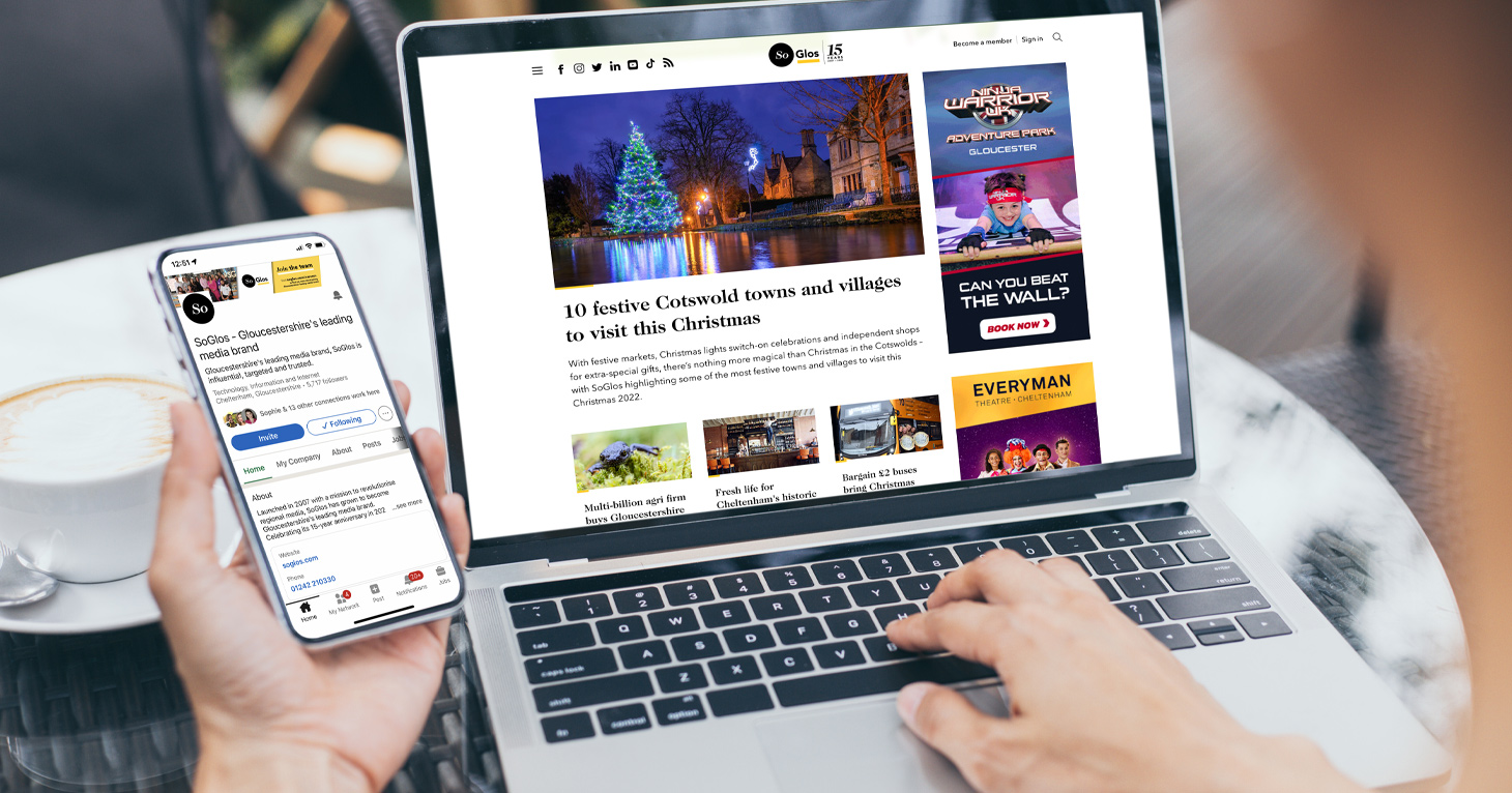 SoGlos vacancy: Social media and marketing manager