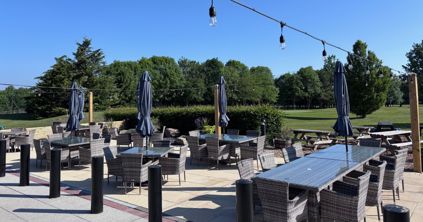 Everyone welcome at Brickhampton Court's revamped alfresco area