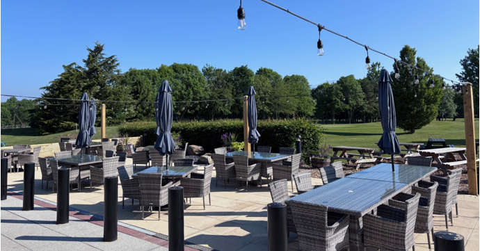 Everyone welcome at Brickhampton Court's revamped alfresco area