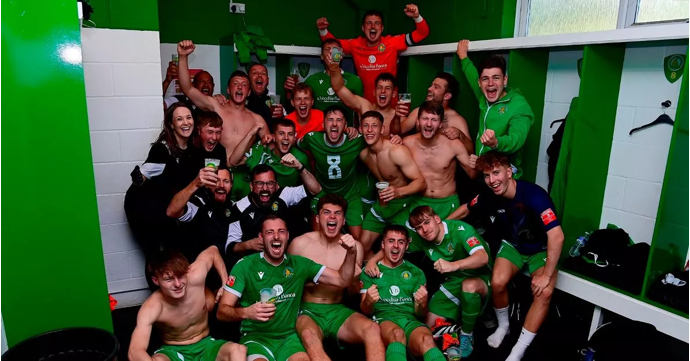 Bishop's Cleeve shock football fans with historic win at FA Cup match