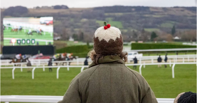 Enjoy top-class racing and festive family fun at the Christmas Meeting at Cheltenham Racecourse