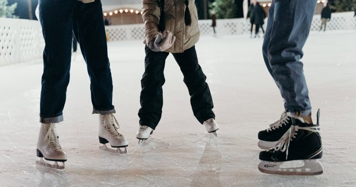 The Gateway Ice Rink at Cotswold Water Park is opening to skaters this November 2022.