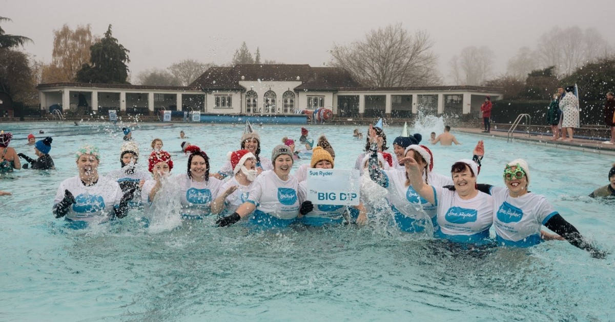 Cold plunge for charity at Cheltenham Lido this December