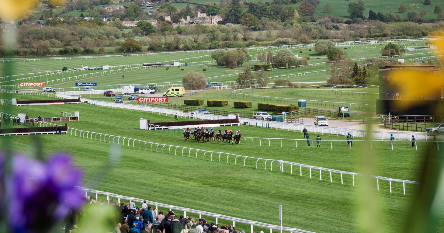 Get close to the action at The April Meeting at Cheltenham Racecourse