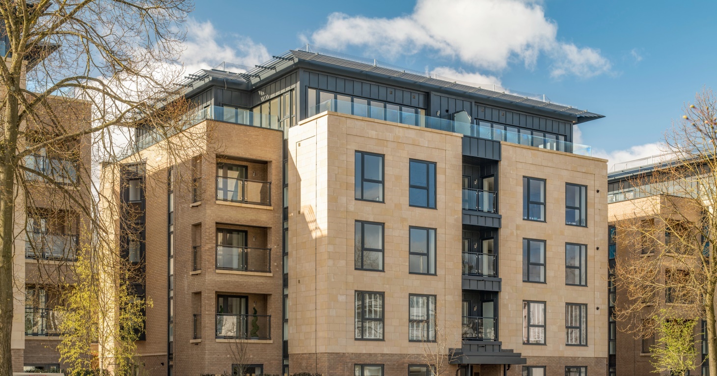 The 59 Lansdown development of apartments in Cheltenham
