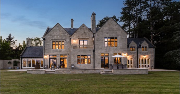 £5 million stone-built mansion for sale in Cheltenham's prestigious Battledown area