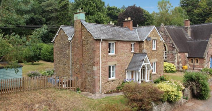 This detached three-bedroom cottage is located in Huntley, at the foot of May Hill and just seven miles west of Gloucester.