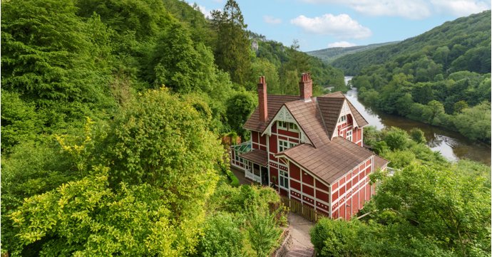 Featured property: The iconic Sex Education chalet in the Wye Valley