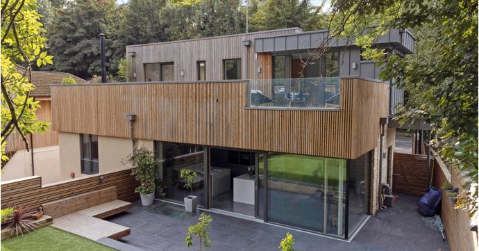 1970s home transformed into Grand Designs haven in Stroud
