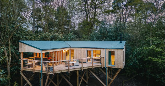 First look: Historic wedding venue Elmore Court's stunning new treehouses