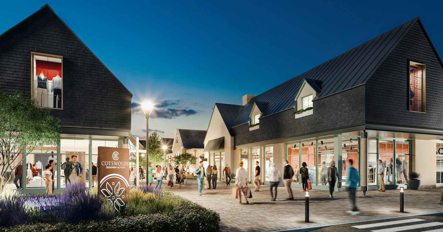 Building work begins at anticipated new Cotswolds Designer Outlet