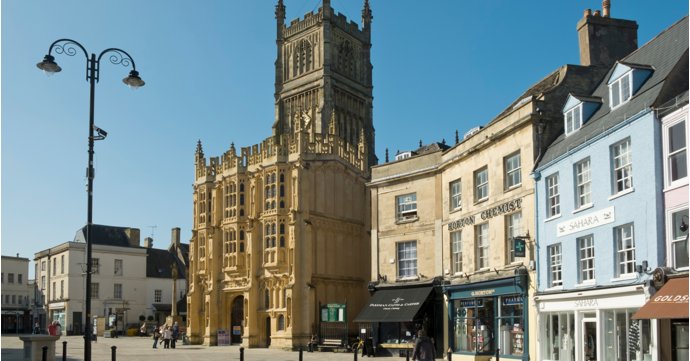 Cirencester named one of the happiest places to live