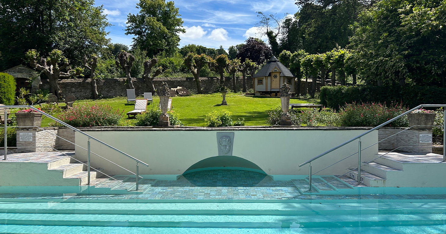 First look: Stroud's new wellness garden with Nordic sauna and hot tub with a view