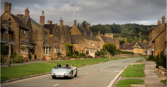 Join a secret navigational car rally through the Cotswolds