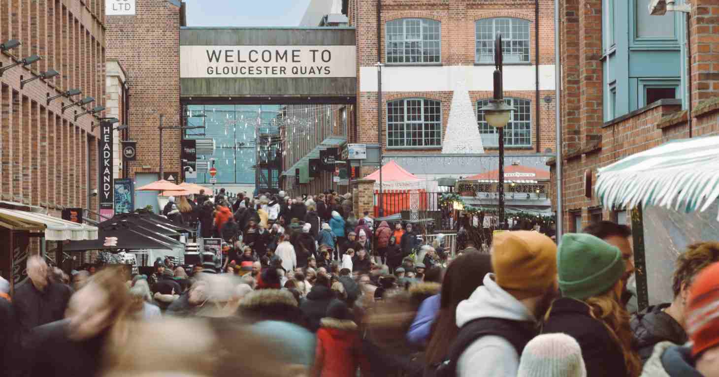 Win £200 for a festive day out at Gloucester Quays