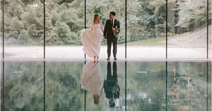 'Cowley Manor made our Cotswolds wedding dreams a beautiful reality'
